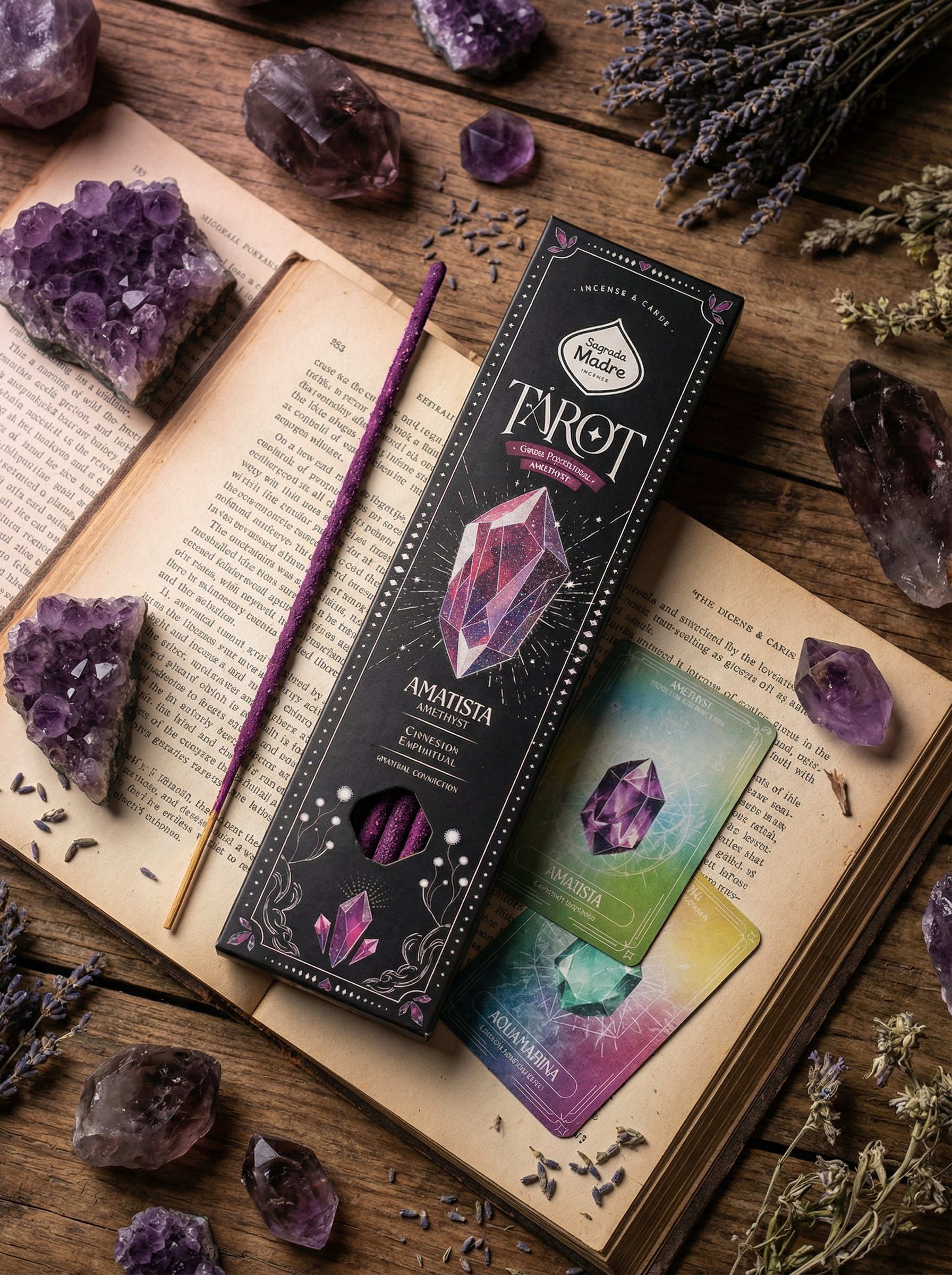 Tarot Gemas Amatista