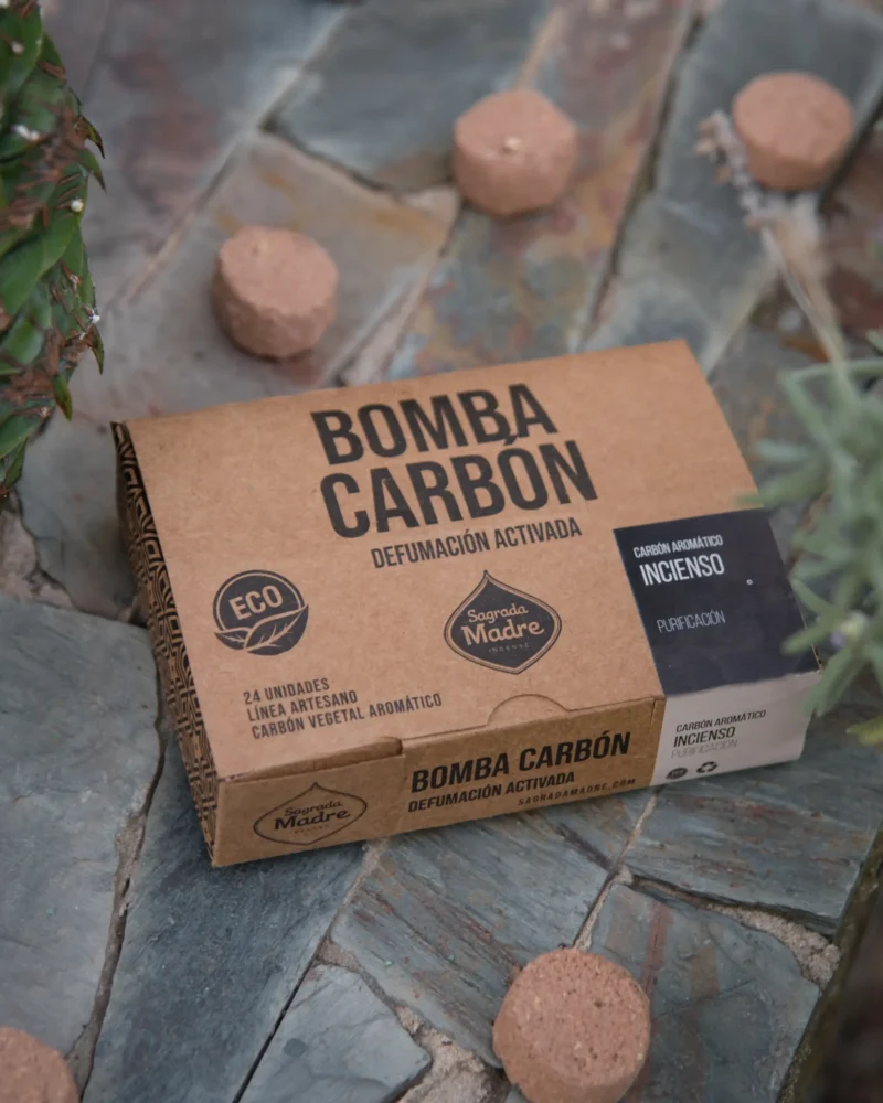 Bomba Carbón De Defumación Activada De Olíbano X24
