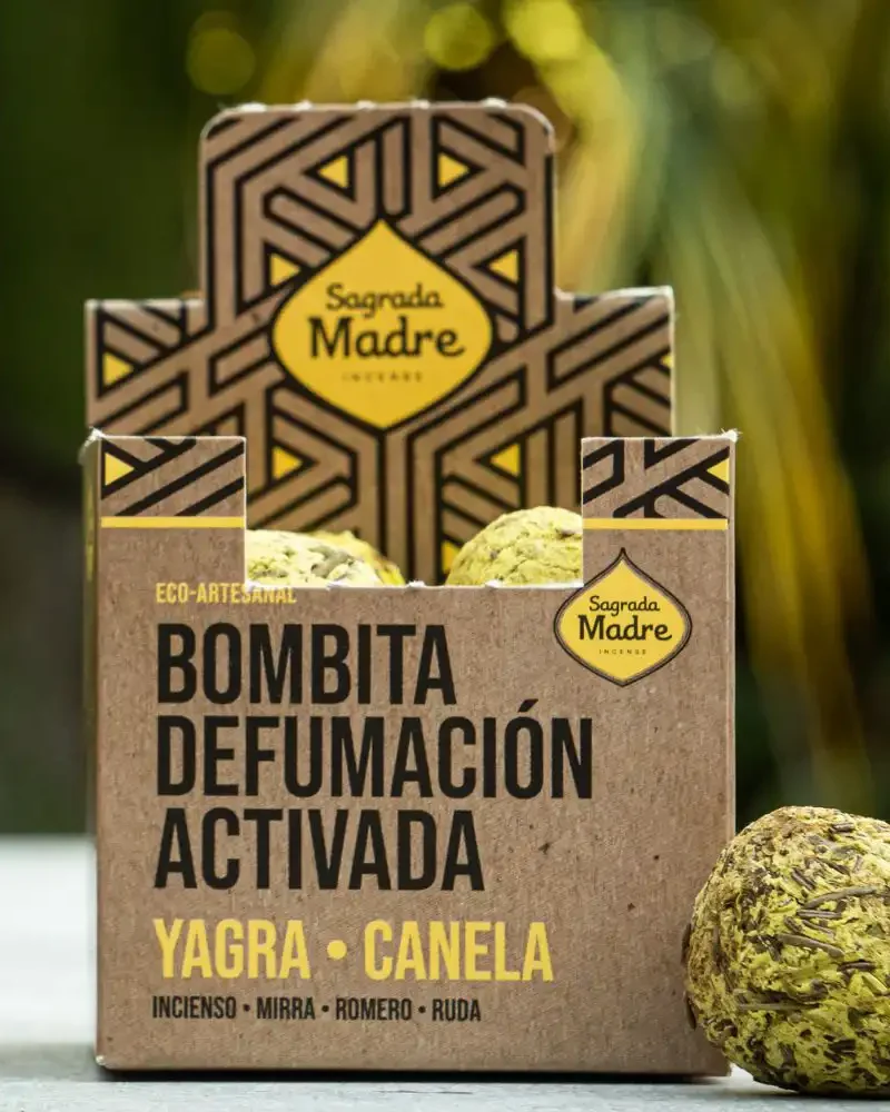 Bombita Defumación Activada Yagra Y Canela X8