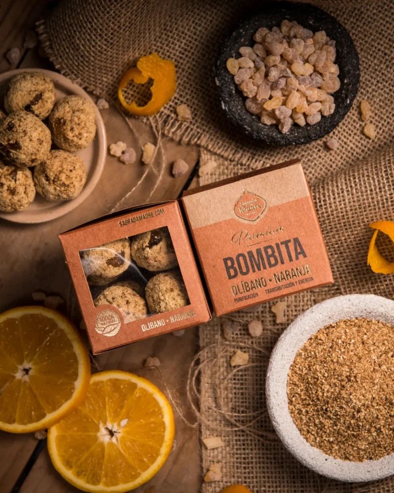 Bombitas X 8 Premium Olíbano Y Naranja