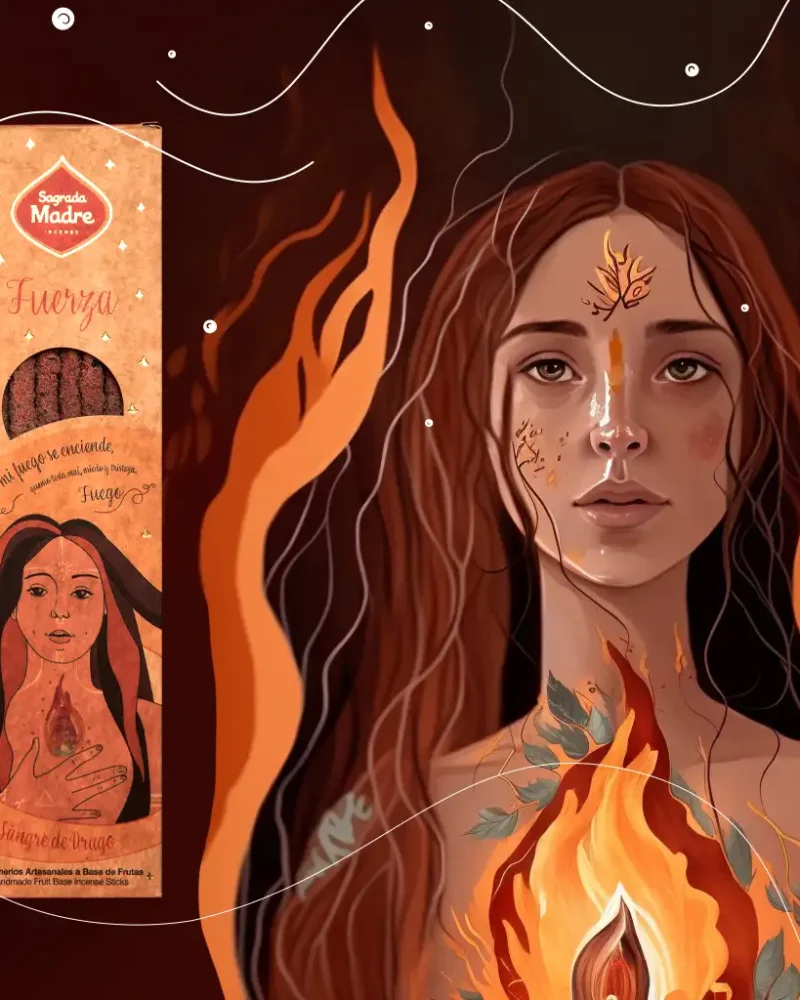 Incienso 5 Elementos Fuego - Fuerza