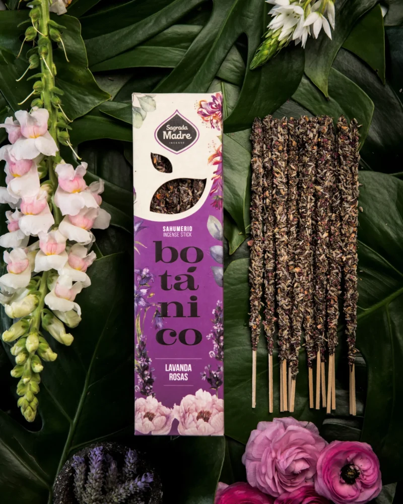 Incienso Botánico Lavanda Rosas