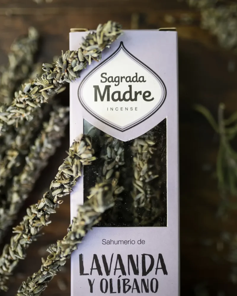 Incienso De Flores De Lavanda Y Olíbano