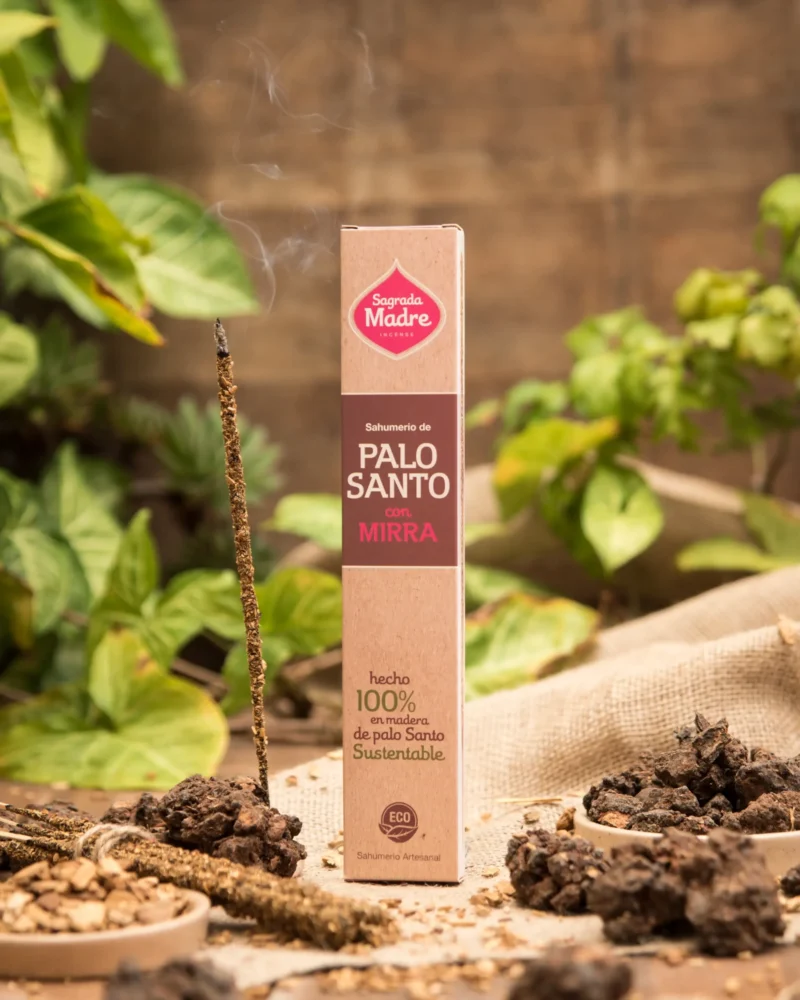 Incienso De Palo Santo Con Mirra
