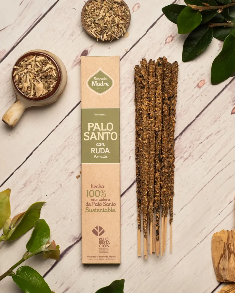 Incienso De Palo Santo Con Ruda