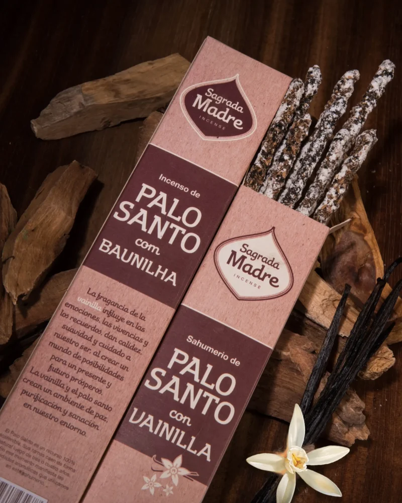 Incienso De Palo Santo Con Vainilla