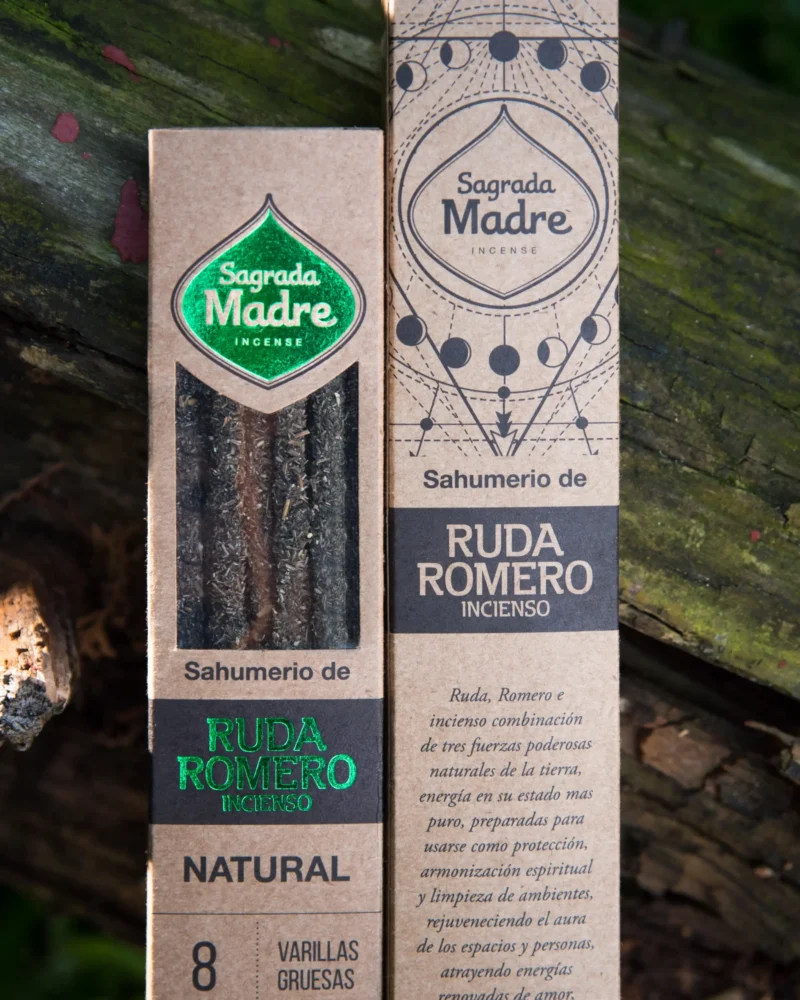 Incienso De Romero, Ruda Y Olíbano Natural