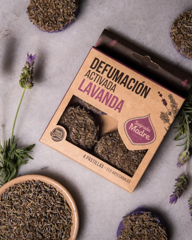 Pastilla De Defumación Activada Con Lavanda