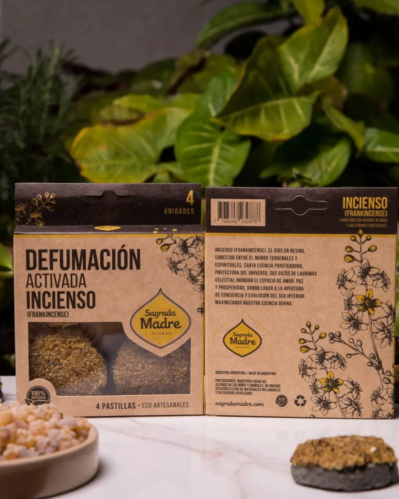 Pastilla De Defumación Activada Con Olíbano