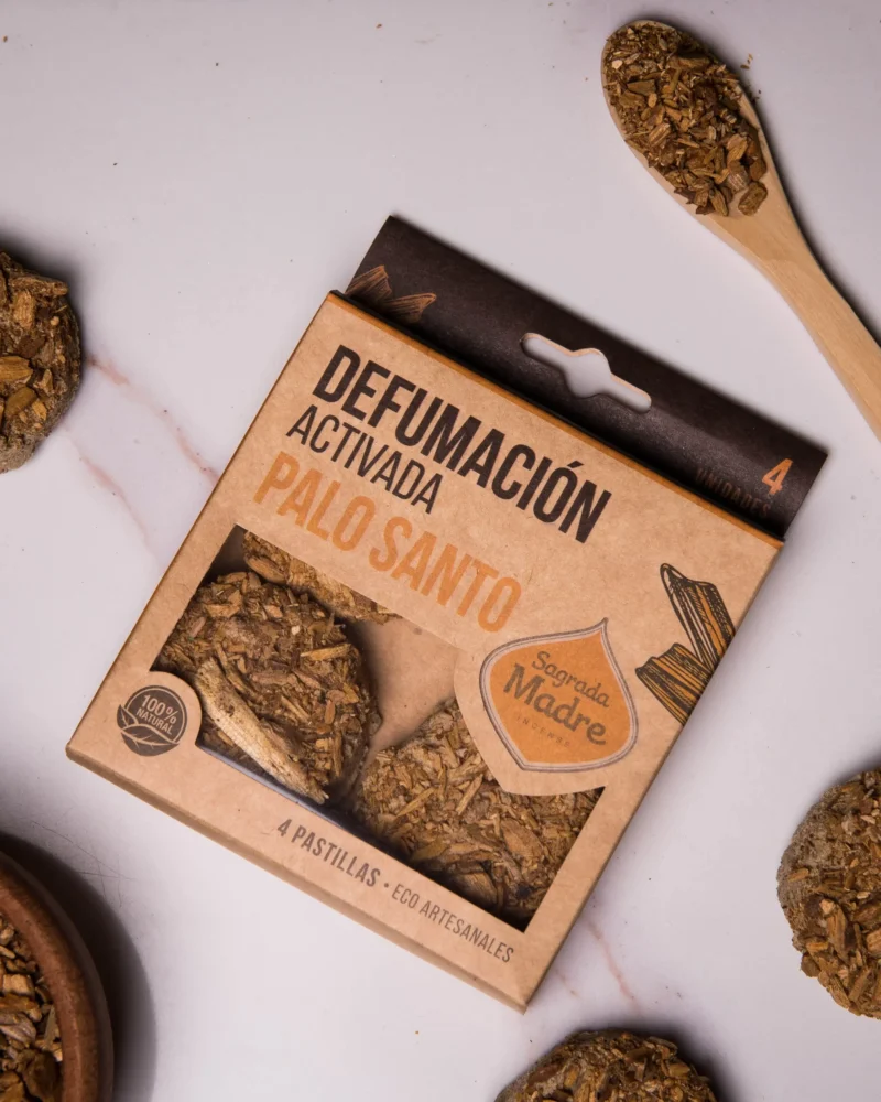 Pastilla De Defumación Activada De Palo Santo