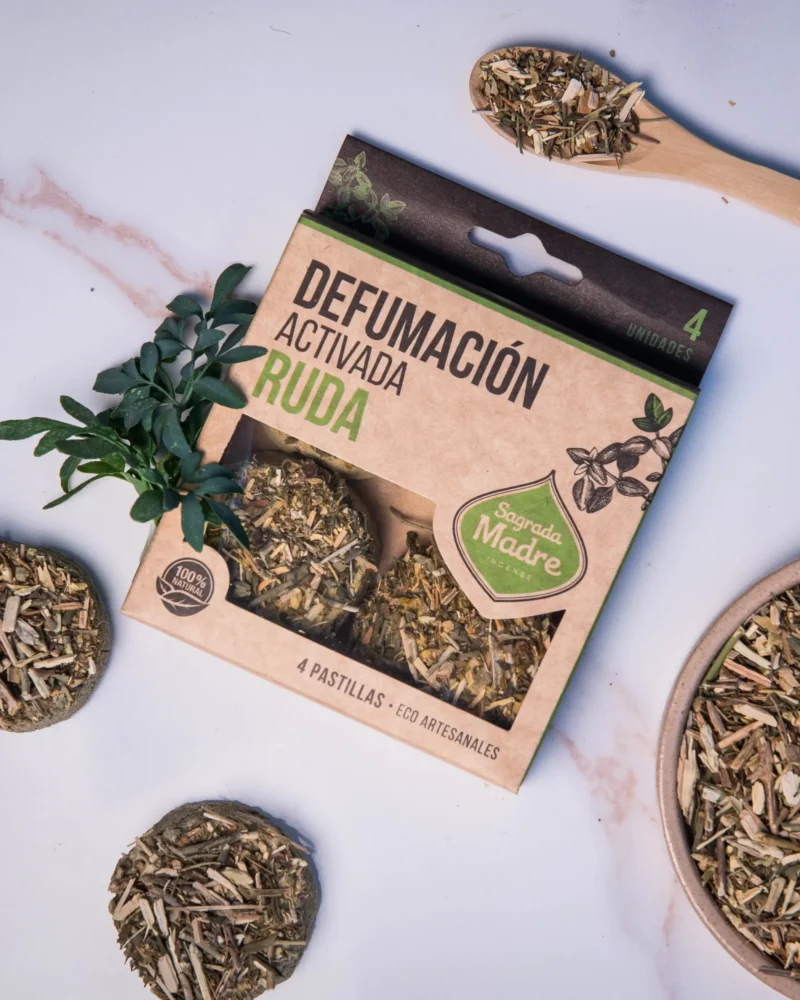 Pastilla De Defumación Activada Con Ruda