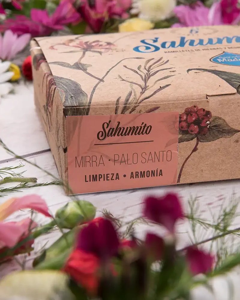 Sahumitos X 5 Mirra Y Palo Santo