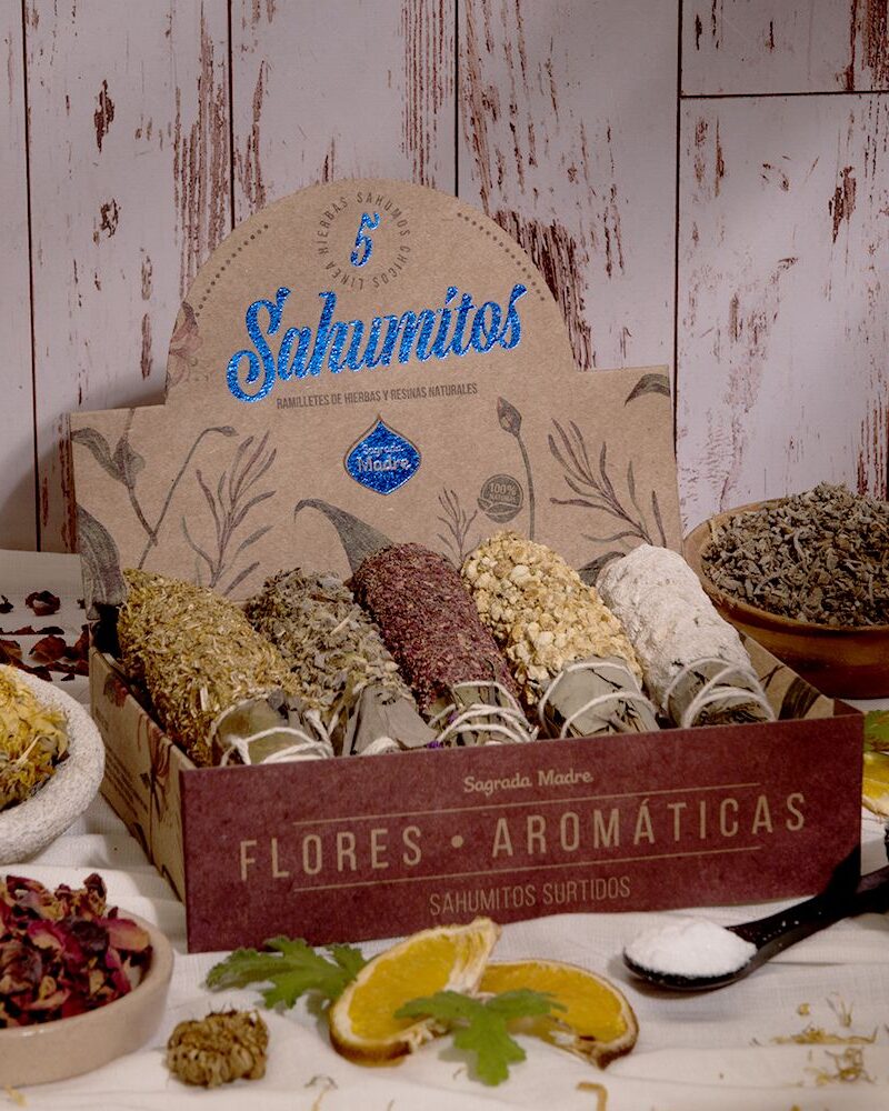 Sahumitos X 5 Surtidos Flores y Aromáticas