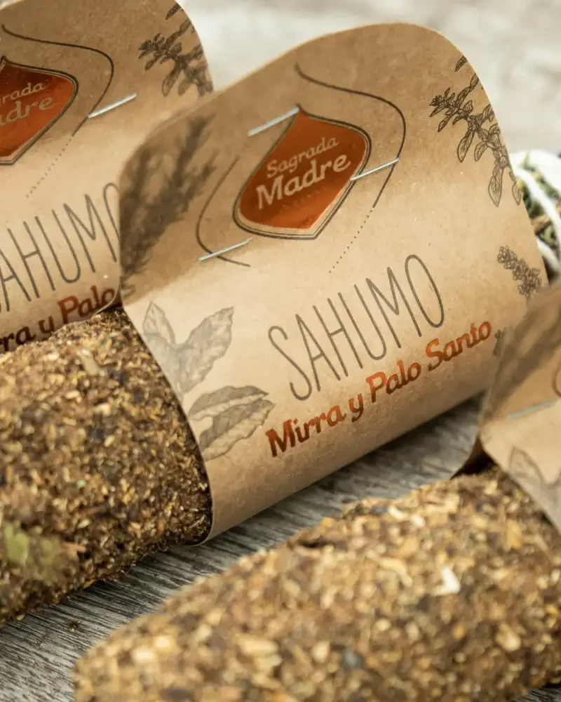 Sahumo De Palo Santo Y Mirra