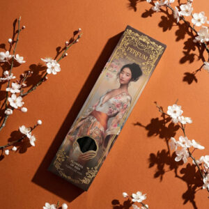 Caja de incienso floral