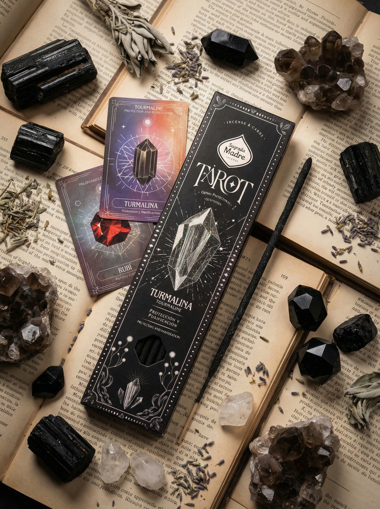 Tarot Gemas Turmalina Sagrada Madre