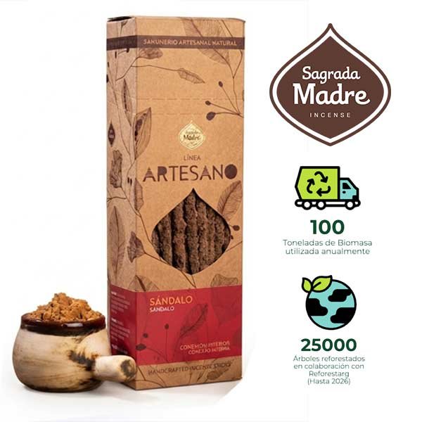 Artesano Sándalo Sagrada Madre