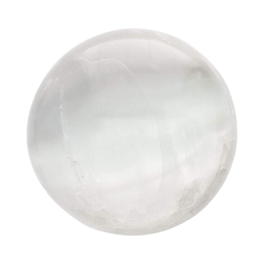 Esfera de Selenita Pequeña Extra