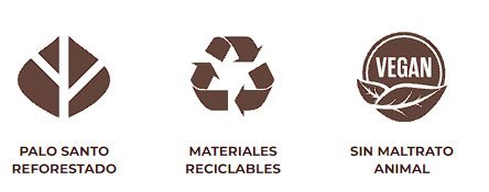 Inciensos Ecológicos sin químicos - Sellos de sostenibilidad 1