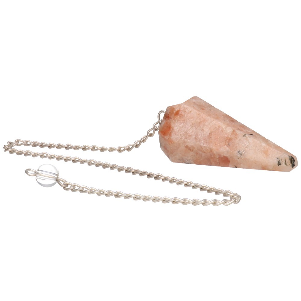 Péndulo Facetado de Piedra Sol (FAC23)