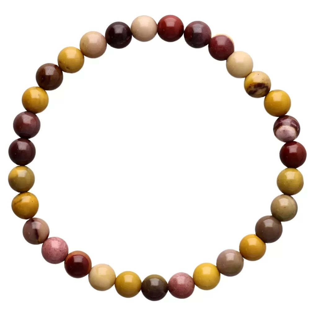 Pulsera de Jaspe Mokaita 6mm