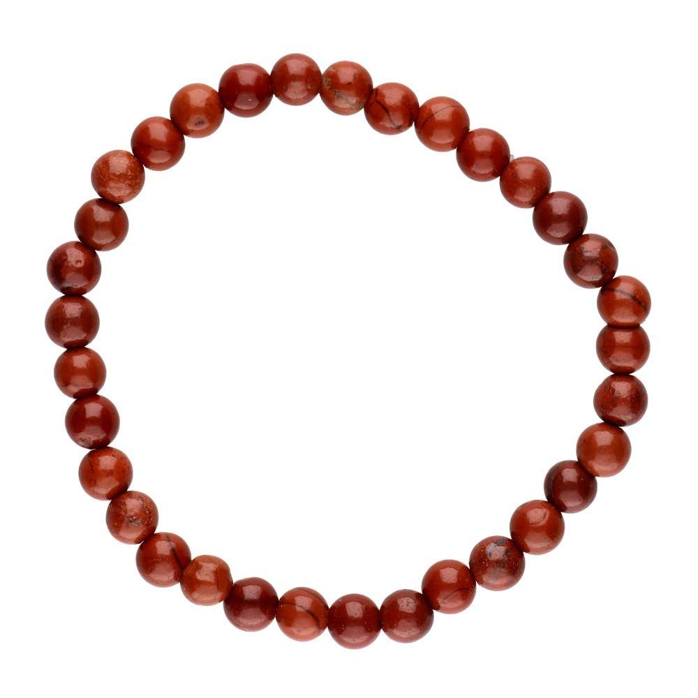 Pulsera de Jaspe Rojo 6mm