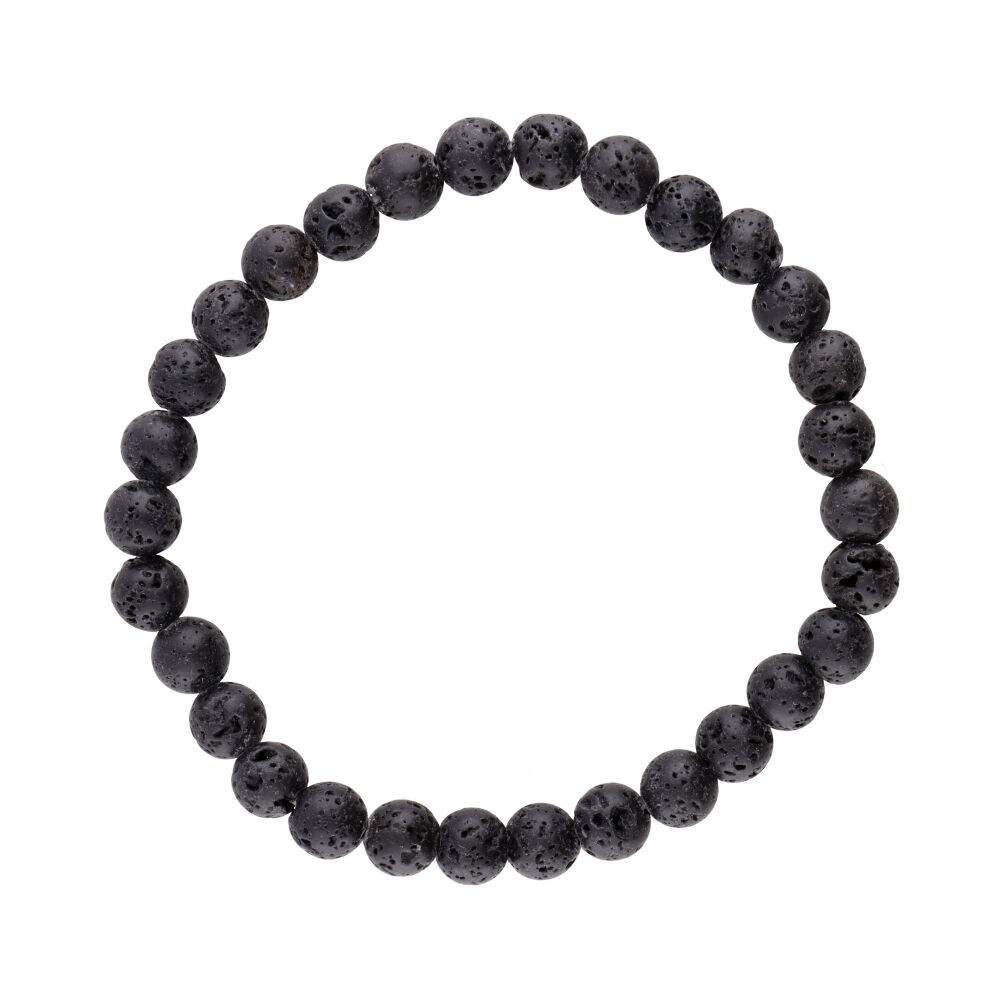 Pulsera de Lava 6mm